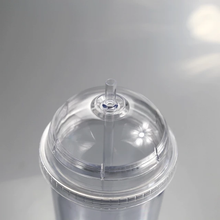 Load image into Gallery viewer, 20 oz Domed lid acrylic tumbler with straw