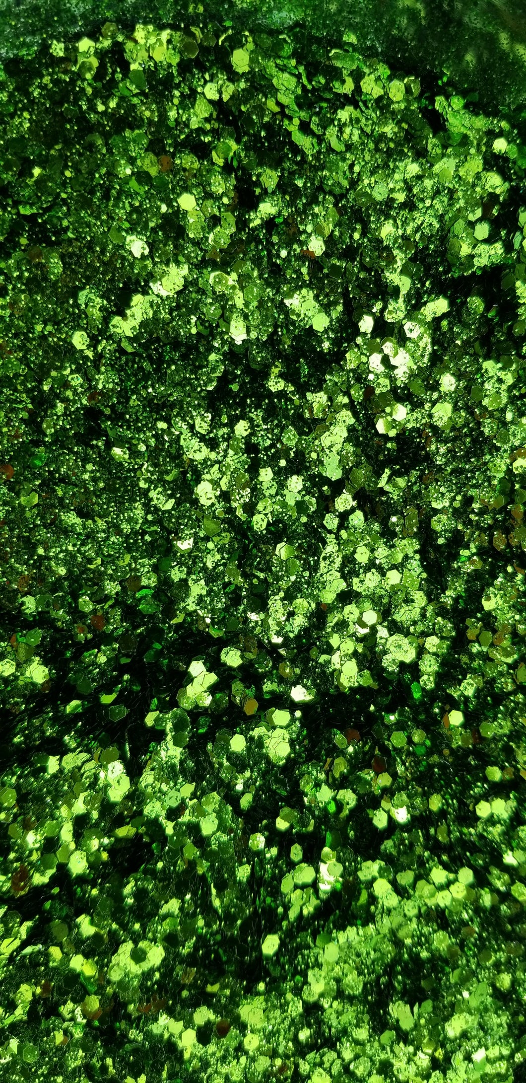 Accidental Green chunky mix Premium Glitter