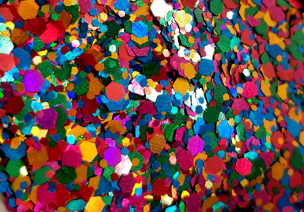 Crayon Confetti Premium Glitter