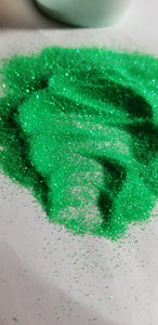 Parrot green extra fine glitter