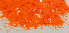 Load image into Gallery viewer, Neon orange chinky mix glitter