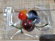 Load image into Gallery viewer, Imitation fake ripe cherries random colored 3 pack