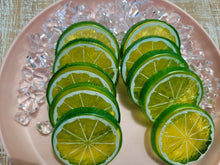 Load image into Gallery viewer, 10 pack imitation fake lime slices