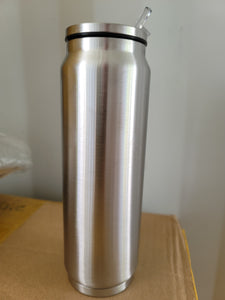 18 oz double walled stainless steel soda can