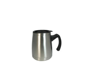 16 oz double walled stainless belly style desk mug